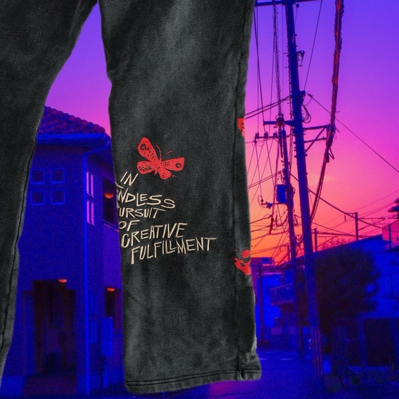 NWT Unfinished Legacy - Admiral Black Vintage Sweats - Picture 8 of 9